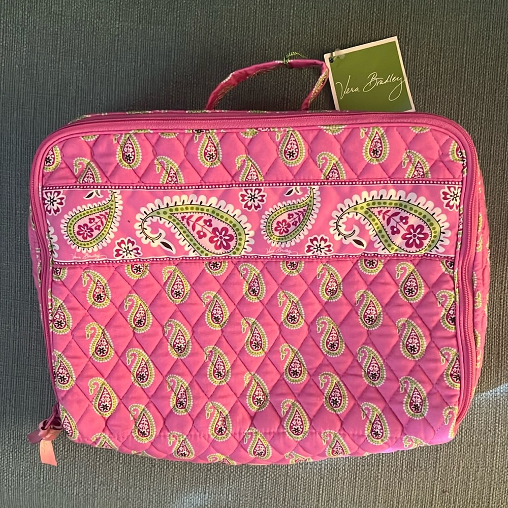 Vera Bradley Pink Floral Travel Case